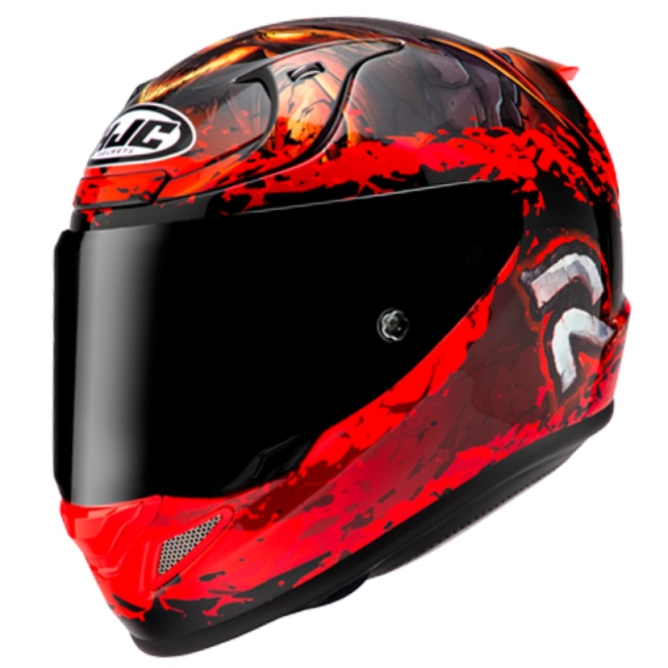 HJC RPHA 12 Diablo Blizzard Full Face Motorcycle Helmet - PSB Approved