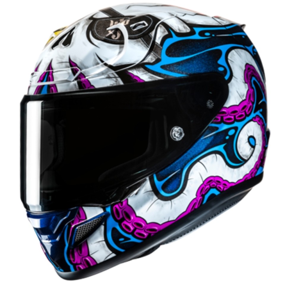 HJC RPHA 12 Kraken Full Face Motorcycle Helmet - PSB Approved
