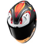 HJC RPHA 12 Shadow The Hedgehog Full Face Motorcycle Helmet