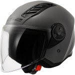 LS2 OF616 Airflow II Solid Jet Open Face Motorcycle Helmet