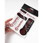 Brembo BR123U800ZZ9950 Motorcycle Racing Logo Stickers