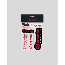 Brembo BR123U800ZZ9950 Motorcycle Racing Logo Stickers