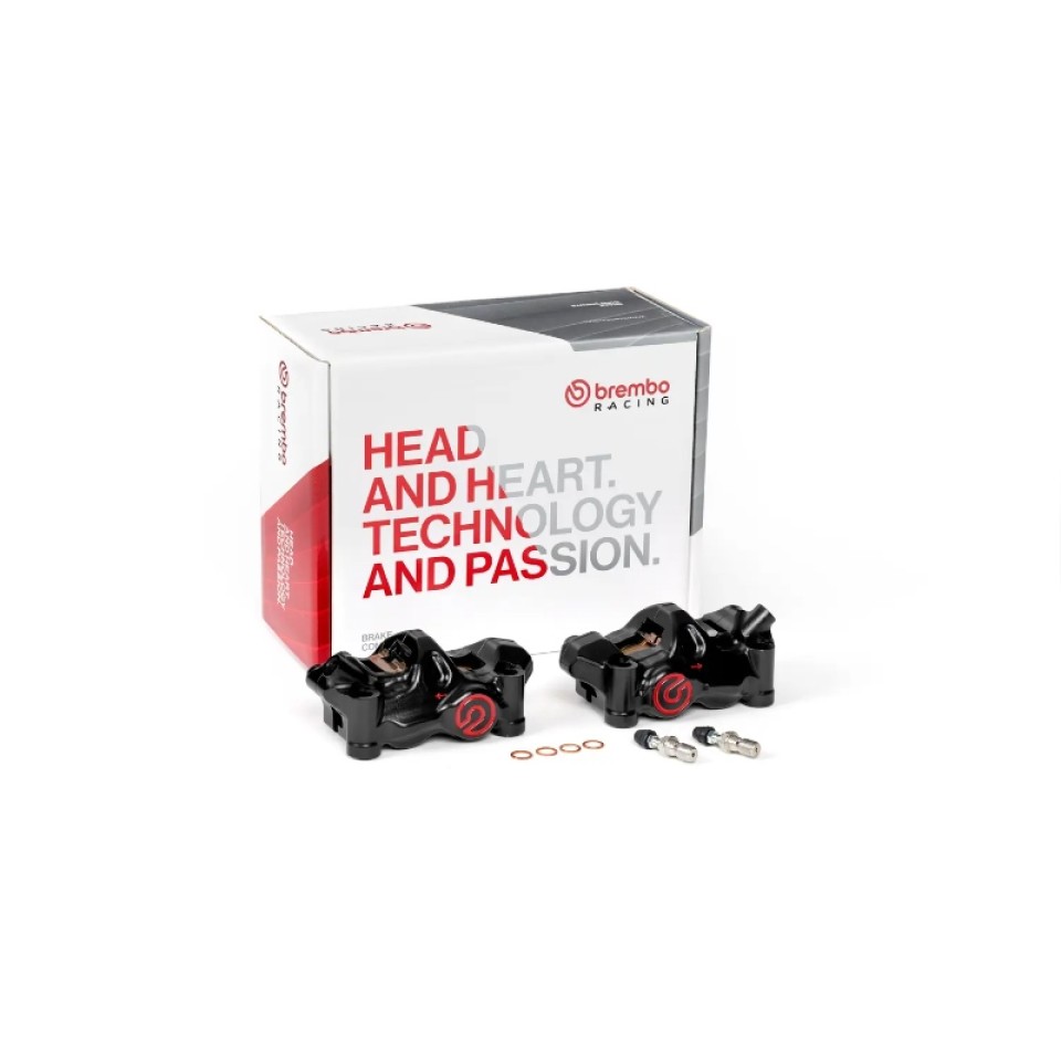Brembo 220B47310 484 Cafe Racer Motorcycle Brake Calipers for Aprilia, Benelli, Bimota, BMW, Ducati 2001-2025