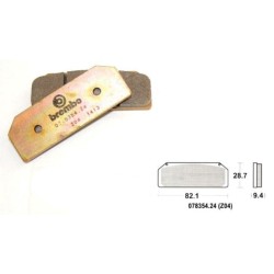 Brembo 07835424 Motorcycle Z04 Racing Brake Pad
