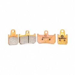 Brembo 107A22540 Motorcycle Z04 Brake Pad Set for Yamaha YZF-R1 2007-2014