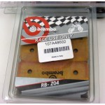 Brembo 107A48602 Motorcycle Z04 Brake Pad Set