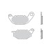 Brembo 107A48606 Motorcycle Z04 Brake Pad Set for Yamaha 2014-2018