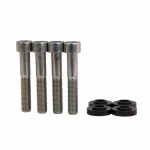 Brembo 220A02411 Motorcycle Radial Calipers Adapters 5mm Spacer Kit for Honda,Kawasaki,Suzuki 2003-2021