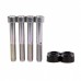 Brembo 220A02421 Motorcycle Radial Calipers Adapters M4 and GP4 10mm Spacer Kit for Kawasaki, Suzuki 2004-2020