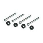 Brembo 220A02421 Motorcycle Radial Calipers Adapters M4 and GP4 10mm Spacer Kit for Kawasaki,Suzuki 2004-2020