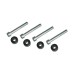Brembo 220A02421 Motorcycle Radial Calipers Adapters M4 and GP4 10mm Spacer Kit for Kawasaki, Suzuki 2004-2020
