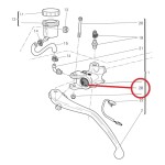 Brembo 110374125 Motorcycle Brake/Clutch Master Cylinder Dust/Boot Cover for Ducati,Aprilia 2008-2022