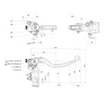 Brembo XA7G750 Motorcycle 18x18 Front Radial Brake Master Cylinder