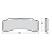 Brembo 07B36630 Motorcycle Z04 Sintered Metal Front Brake Pads