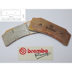Brembo 07B36630 Motorcycle Z04 Sintered Metal Front Brake Pads