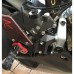 Brembo XA52130 Motorcycle Rear Billet Brake Master Cylinder with Reservoir