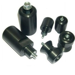 Shogun 750-6300 Motorcycle Frame Slider-Black