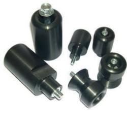 Shogun 750-6320 Motorcycle Frame Slider-Black