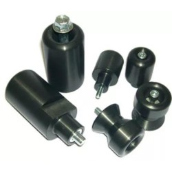 Shogun 750-6329 Motorcycle Frame Slider-Black