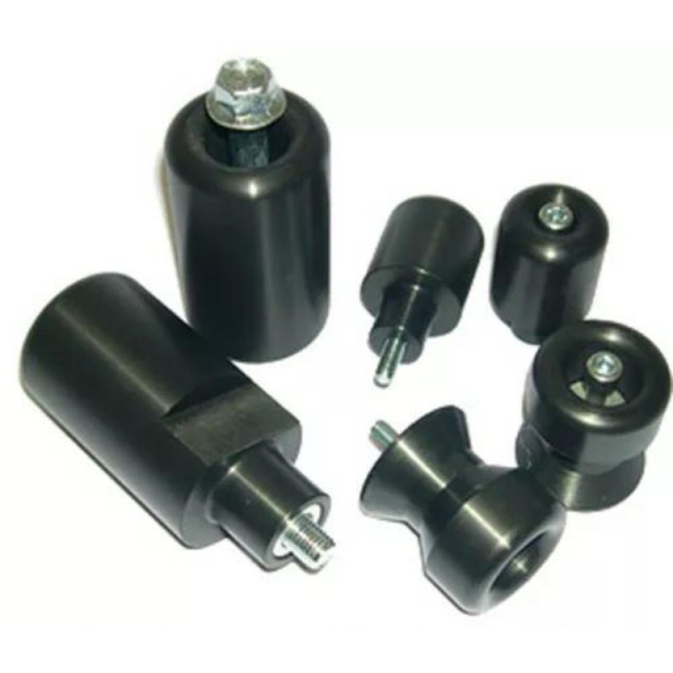 Shogun 750-6329 Motorcycle Frame Slider-Black