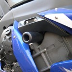 Shogun 750-6709 Motorcycle Frame Slider-Black