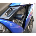 Shogun 750-6709 Motorcycle Frame Slider-Black