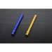 Kohken KOK-1039BL Motorcycle Pad Pin for 2P CNC 84mm-Titanium Blue