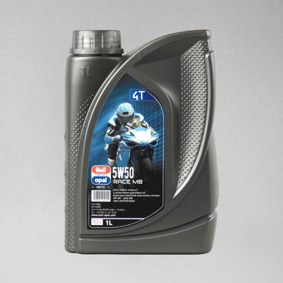 Unil-Opal 4T 5W50 Synthetic Four-Stroke Motorcycle Oil