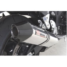 Yoshimura Tri-Oval Carbon End Slip-on Muffler for Suzuki GSX-R 1300 Hayabusa 2008-2019