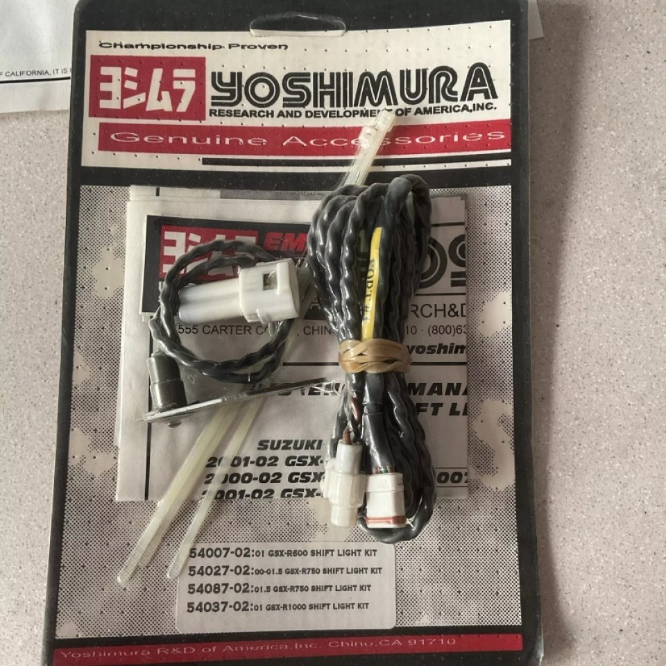 Yoshimura USA 54007-02 Motorcycle EMS Shift Light Kit