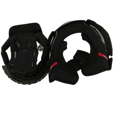 Scorpion EXO-10-603-60 Exo-R1 Air Motorcycle Helmet Liner Set Black