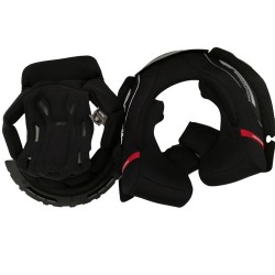 Scorpion EXO-10-603-60 Exo-R1 Air Motorcycle Helmet Liner Set Black