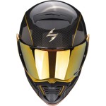 Scorpion EXO-87-261 EXO-HX1 Carbon SE Motorcycle Helmet Black- Gold - Non PSB Approved