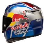 HJC RPHA 12N Red Bull Austin GP2 Full Face Motorcycle Helmet - PSB Approved