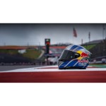HJC RPHA 12N Red Bull Austin GP2 Full Face Motorcycle Helmet - PSB Approved