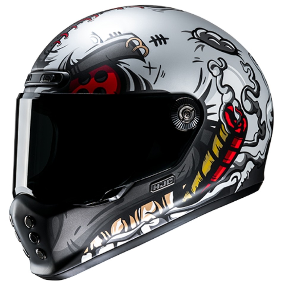 HJC V10 Vatt Full Face Motorcycle Helmet - PSB Approved