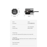Future Eyes Mini F150S Motorcycle LED Auxiliary Spotlight