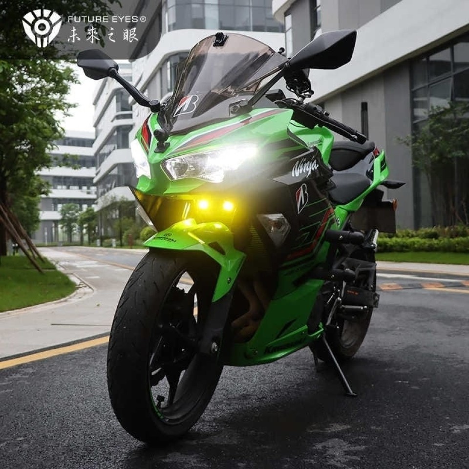 Future Eyes Mini F150S Motorcycle LED Auxiliary Spotlight