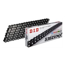 DID 530ZVMX X-Ring Motorcycle Chain - Black