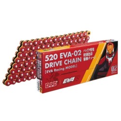 DID 520EVA-02-120ZB Motorcycle Chain with Caulking Joint X-Ring
