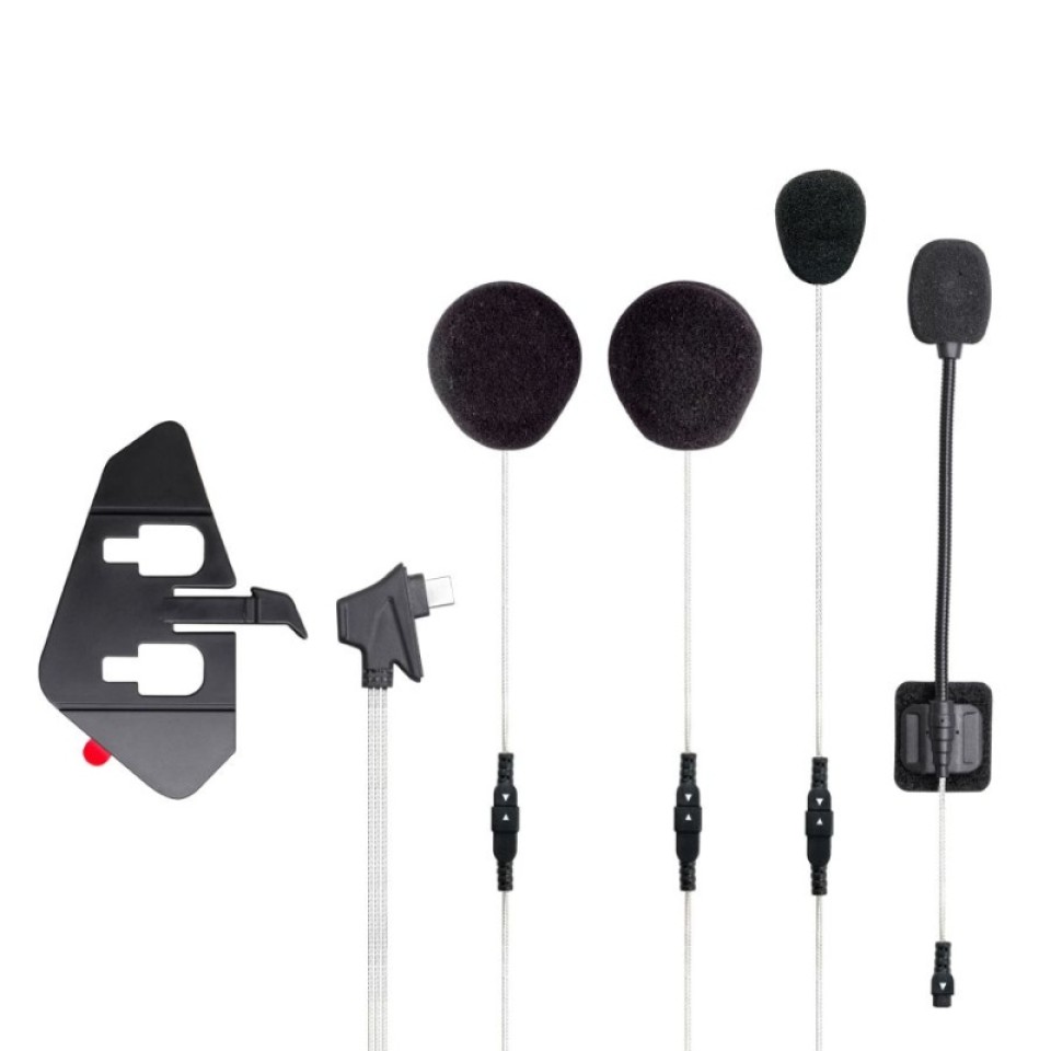 Midland C1439.01 Motorcycle Helmet Bluetooth Mini Audio Kit Intercom