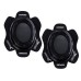 Oxford OX687 Rok Oval Motorcycle Knee Sliders Black