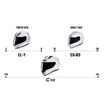 HJC C10 ASPA Full Face Motorcycle Helmet