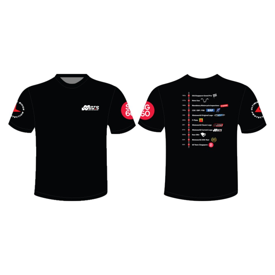 Motoworld Motor ERA Design Round Neck T-Shirt