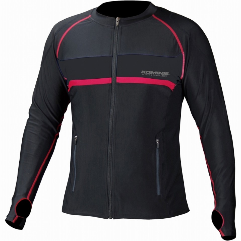 Komine JK-075 Motorcycle Protective Zip Inner Jacket