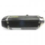TBR 0053890405T Tarmac Carbon-Fiber Slip-On Exhaust for Kawasaki Ninja 300