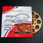 XAM A4122X Rear Hard Anodized Sprocket for Honda CBR600RR 03- 520 Convert