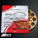 XAM A4406X Hard Anodized Rear Sprocket for Kawasaki Ninja 250