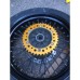 XAM A5108 525 Motorcycle Rear Sprocket for Honda, Yamaha 1997-2024
