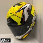 Scorpion EXO R1 Air Replica Alvaro Sbk Full Face Motorcycle Helmet - PSB Approved